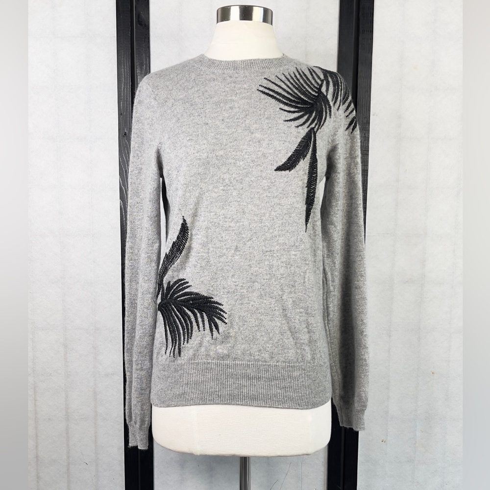 The Cashmere Project Gray Sweater